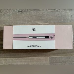 Lange Pink Ceramic Flat Iron Blush, NIB